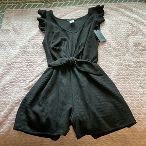 NWT Black Romper